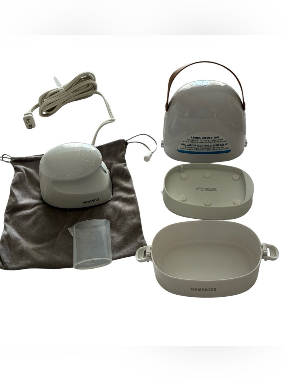 HoMedics PerfectSteam Professional Mini Garment Steamer‎ & Iron